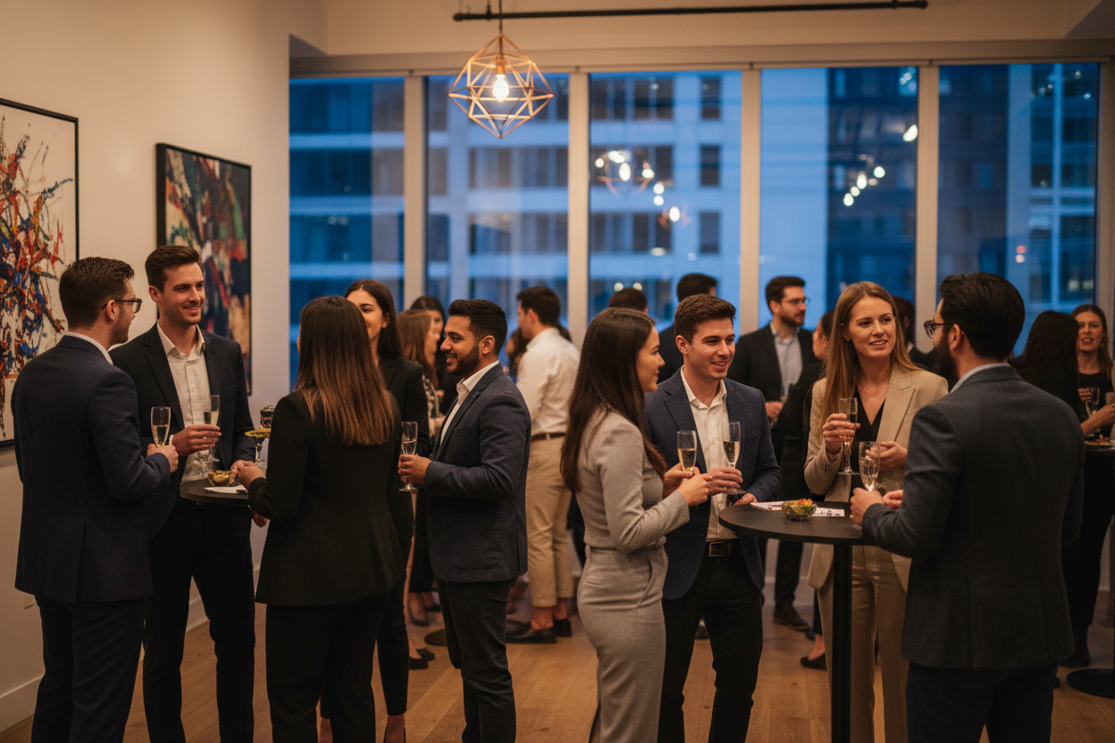 però non cena seduti, qualcosa in piedi 